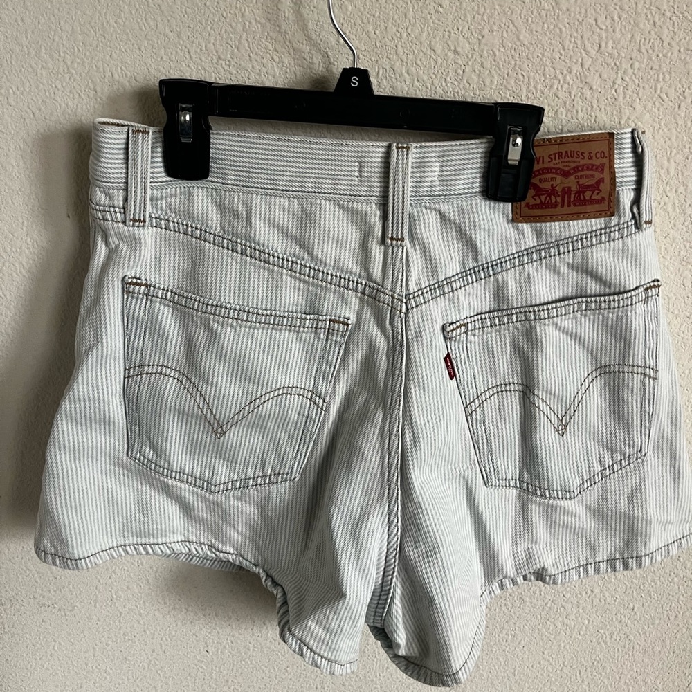 Levi’s Striped Shorts